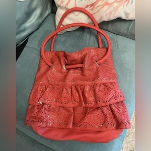 Elegant Burnt Orange Women's Handbag